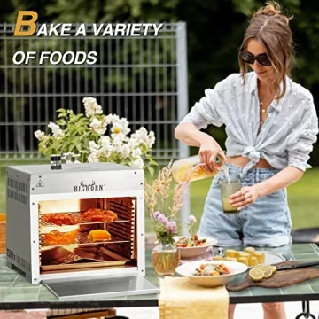 BIG HORN OUTDOORS Infrared Grill for Perfect Steaks