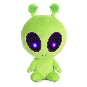 Aurora® Interstellar Galactic Cuties™ Twitch Light Up Alien Stuffed Animal - Cosmic Companions - ...