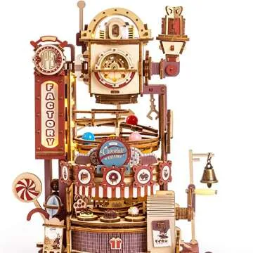 Chocolate Building Model Kit by ROKR Puzzles