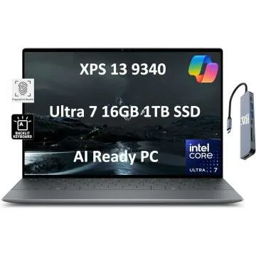 Dell XPS 13 9340 Ultra - 13.4 FHD, 1TB SSD, Win11