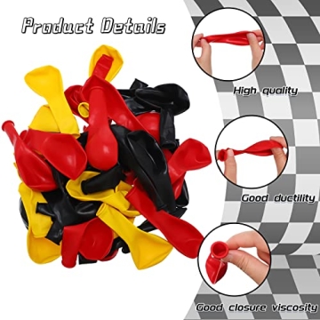 127 Piece Race Car Party Balloon Kit for Celebrations