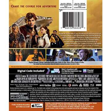 Solo: A Star Wars Story Blu-ray Edition