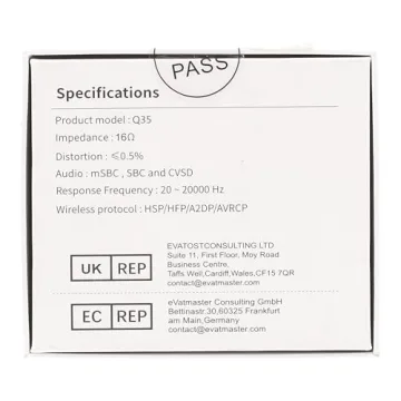 HiFi Wireless Earbuds - Bluetooth 5.3 with 30Hrs Playtime