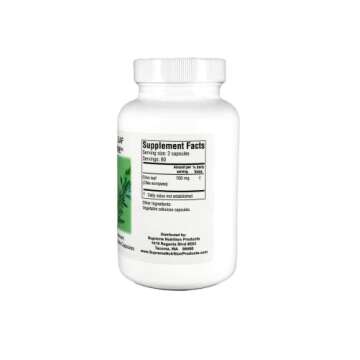 Supreme Nutrition Olive Leaf Supreme, 120 Pure Olive Leaf Vegetarian Capsules