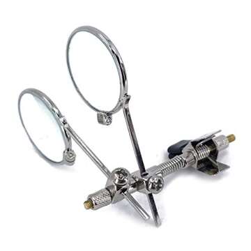 JEWELERS EYE LOUPE Clip on Eye Glasses Jewelry Making Repair Magnifier Craft
