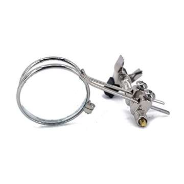 JEWELERS EYE LOUPE Clip on Eye Glasses Jewelry Making Repair Magnifier Craft