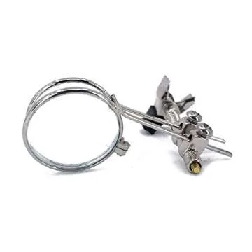 JEWELERS EYE LOUPE Clip on Eye Glasses Jewelry Making Repair Magnifier Craft