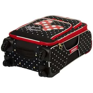 Charming 21-Inch Minnie Mouse Carry-On Luggage