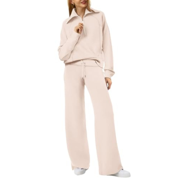 XIEERDUO Cozy Luxe Oversized Sweatsuit Set for Women