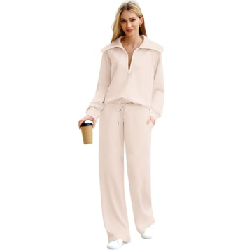 XIEERDUO Cozy Luxe Oversized Sweatsuit Set for Women