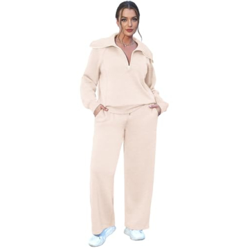 XIEERDUO Cozy Luxe Oversized Sweatsuit Set for Women