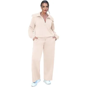 XIEERDUO Cozy Luxe Oversized Sweatsuit Set for Women