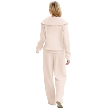 XIEERDUO Cozy Luxe Oversized Sweatsuit Set for Women