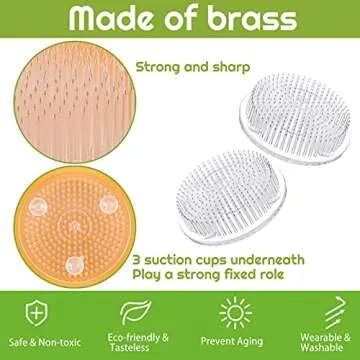 Waydress Plastic Flower Frogs Set for Floral Arrangements