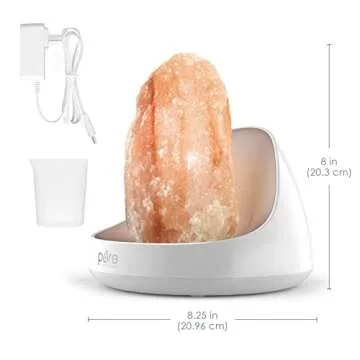 Pure Enrichment Himalayan Salt Lamp & Oil Diffuser