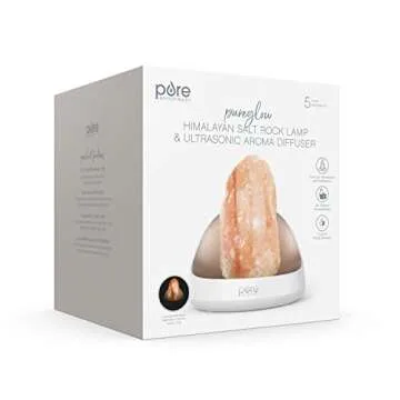 Pure Enrichment Himalayan Salt Lamp & Oil Diffuser