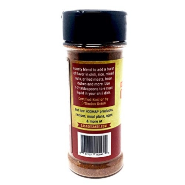 Organic Low FODMAP Taco Seasoning - No Onion, No Garlic