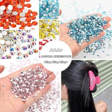 Custom Rhinestone Hair Brush Personalized for All