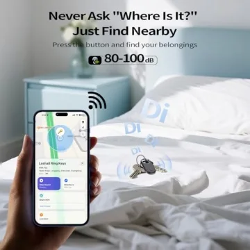 Affordable Bluetooth Key Finder for iOS Devices – 4 Pack