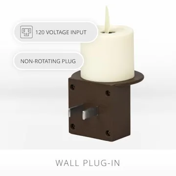 Luminara Flameless Candle Nightlight Safe Realistic Flame