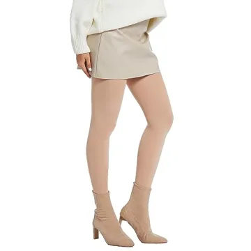 Opaque High Waist Tights - 80 Denier Soft Comfort