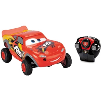 Dickie Toys : Disney Pixar Cars 1:24 Lightning McQueen XRS RC Remote Control Car 2.4 GHz, Illuminate...