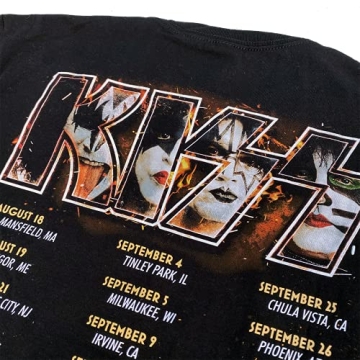 KISS Unisex Graphic T-Shirt for End of The Road Tour