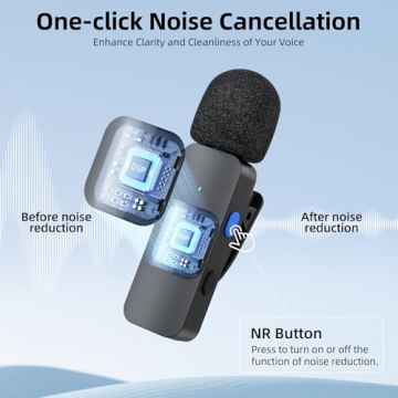 BOYA Wireless Lavalier Microphone for Clear Audio Recording