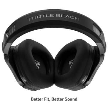 Turtle Beach Stealth 600 Gen 2 MAX Wireless Amplified Multiplatform Gaming Headset for PS5, PS4, Nintendo Switch, PC & Mac with 48+ Hour Battery, Lag-free Wireless, & 50mm Speakers – Black