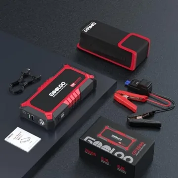 GOOLOO GP2000 Jump Starter 2000A Power USB Quick Charge