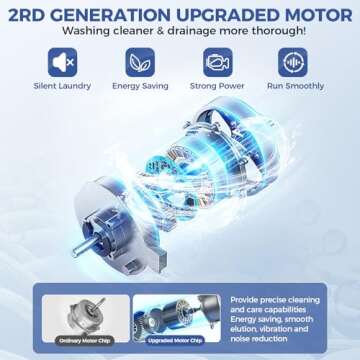 Portable Washer & Dryer Combo for Compact Living