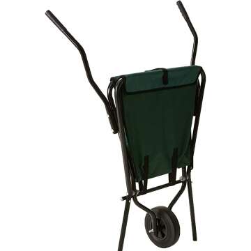 Bosmere Folding Wheelbarrow - Compact & Durable