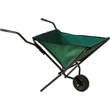 Bosmere Folding Wheelbarrow - Compact & Durable