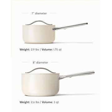 Caraway Nonstick Ceramic Sauce Pan - 3 Quart Beauty