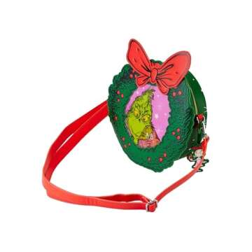 Shop Grinch Christmas Wreath Crossbody Bag Online