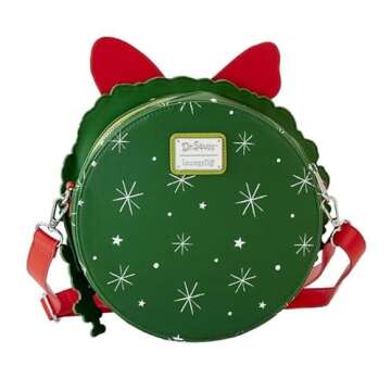 Shop Grinch Christmas Wreath Crossbody Bag Online