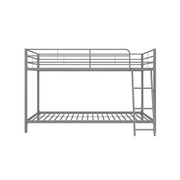 DHP Junior Twin Bunk Bed Ideal for Small Spaces with Full Guardrails