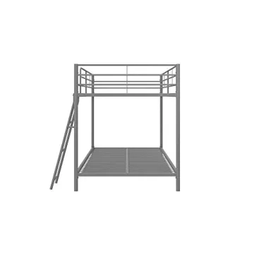 DHP Junior Twin Bunk Bed Ideal for Small Spaces with Full Guardrails