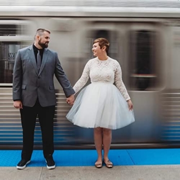 Elegant Tulle Skirt for Weddings and Parties