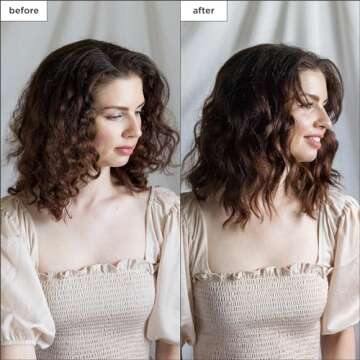 Briogeo Superfoods Avocado + Kiwi Mega Moisture Mask, Protein-Free, Deep Hydration, Enhance Shine, Moisturizing Mask for Dry Hair, Lock In Moisture, Vegan, Cruelty-Free, 8 fl oz