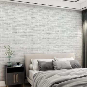 Coavas Faux Brick Wallpaper - Easy Peel and Stick Design