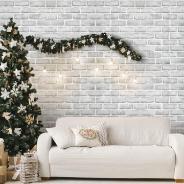 Coavas Faux Brick Wallpaper - Easy Peel and Stick Design