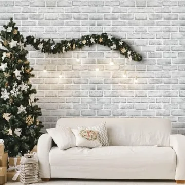 Coavas Faux Brick Wallpaper - Easy Peel and Stick Design