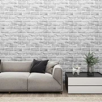 Coavas Faux Brick Wallpaper - Easy Peel and Stick Design