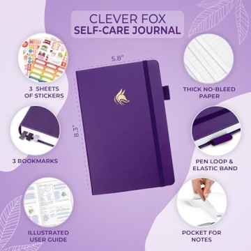 Clever Fox Self-Care Journal for Mental Health Growth
