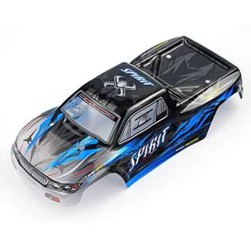 Hosim RC Car Car Shell Body Accessory Spare Parts 35-SJ02 1/16 9135 RC Car (Clear Blue)