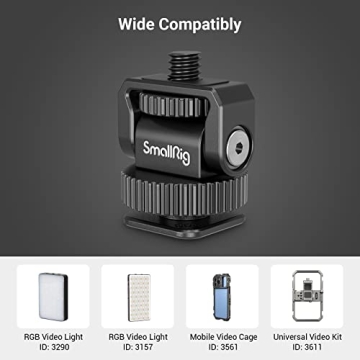 SmallRig Mini Cold Shoe Mount for Cameras and Lights 3577