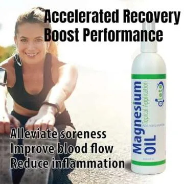 elete Magnesium Oil Spray - 12oz for Fast Recovery