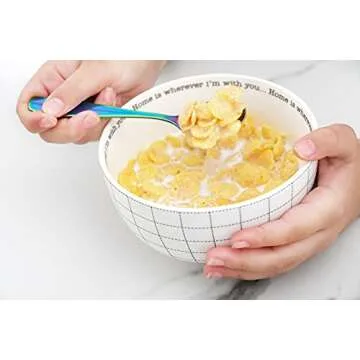 12 Piece Kids Silverware Set - Safe Fun Utensils for Children