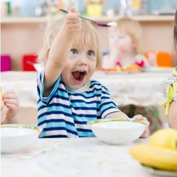 12 Piece Kids Silverware Set - Safe Fun Utensils for Children